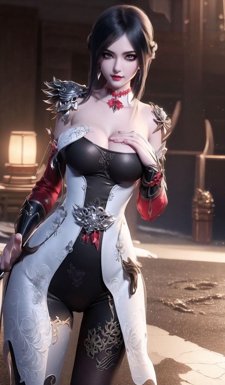 [AI绘画]国漫女主-阿七.蔷薇.高瑶.小舞.云曦.应天王后.美杜莎第01话