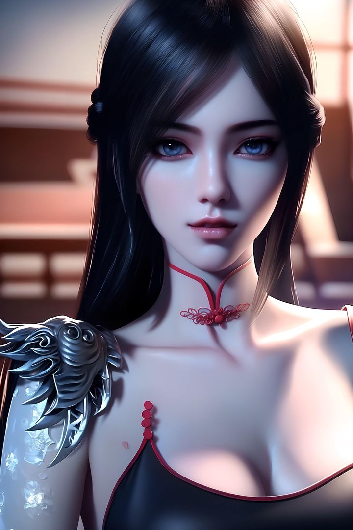 [AI绘画]国漫女主-阿七.蔷薇.高瑶.小舞.云曦.应天王后.美杜莎第02话