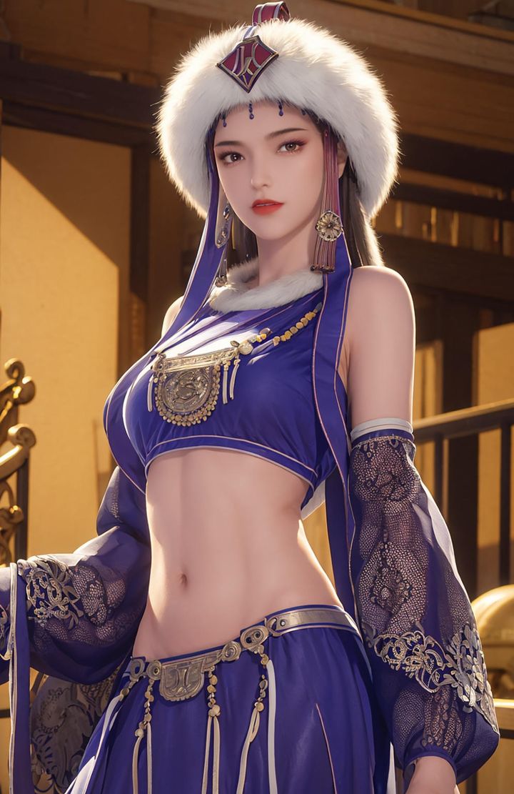 [AI绘画]国漫女主-阿七.蔷薇.高瑶.小舞.云曦.应天王后.美杜莎第07话