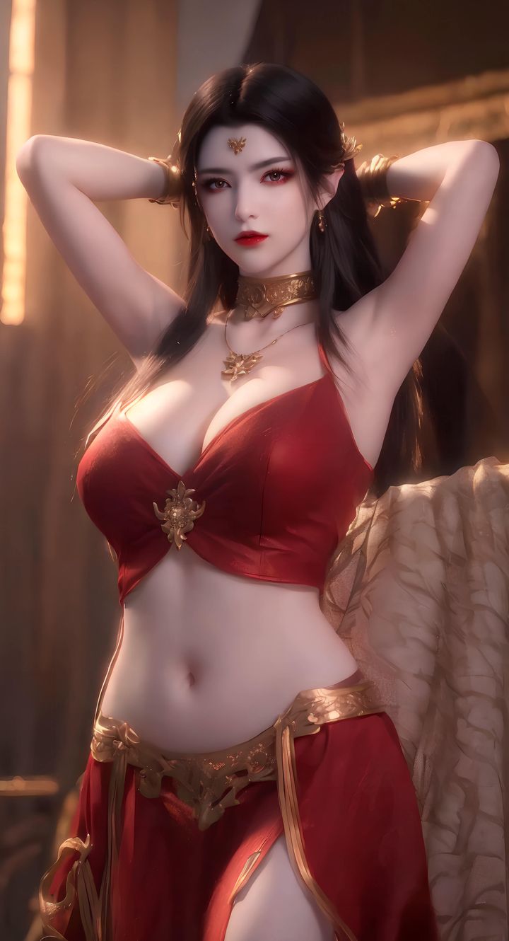 [AI绘画]国漫女主-阿七.蔷薇.高瑶.小舞.云曦.应天王后.美杜莎第08话