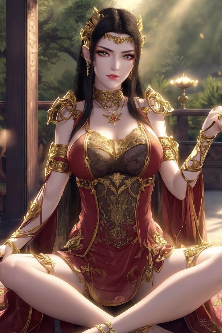 [AI绘画]国漫女主-阿七.蔷薇.高瑶.小舞.云曦.应天王后.美杜莎第08话