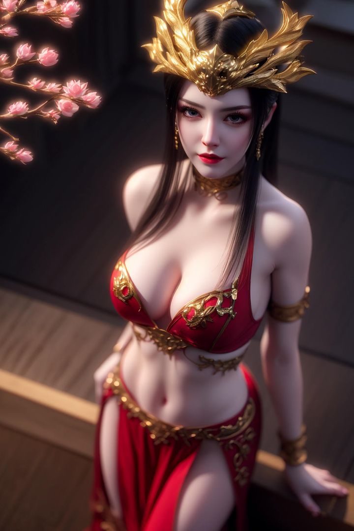 [AI绘画]国漫女主-阿七.蔷薇.高瑶.小舞.云曦.应天王后.美杜莎第09话