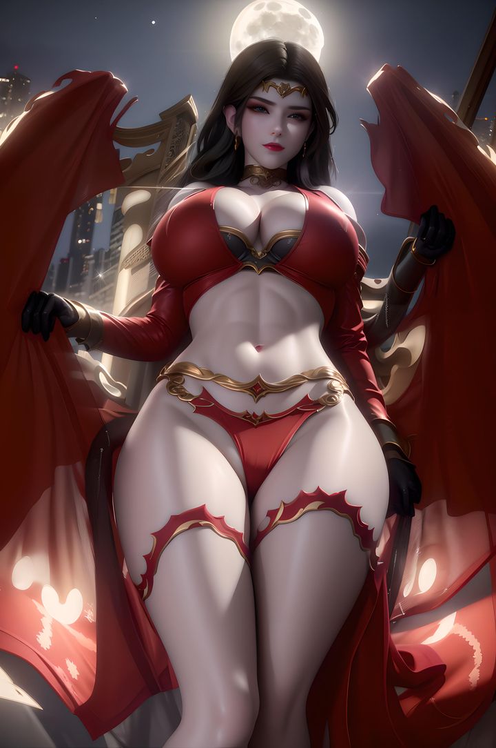 [AI绘画]国漫女主-阿七.蔷薇.高瑶.小舞.云曦.应天王后.美杜莎第13话-最终话