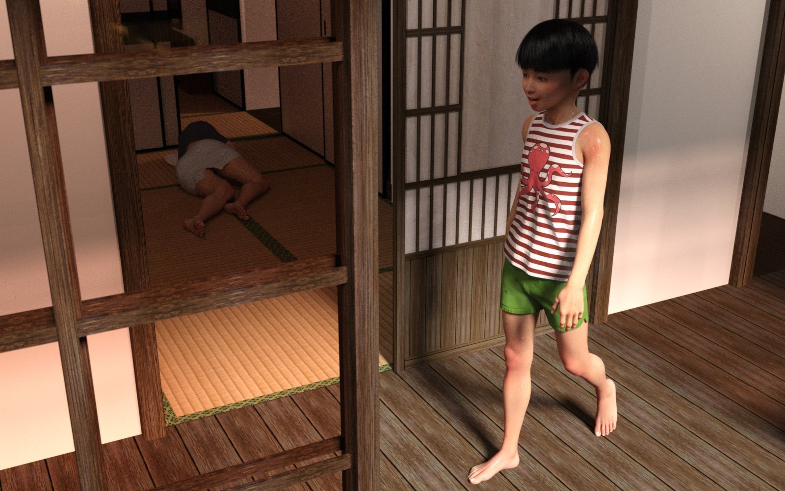 叔母さんと従妹第17章