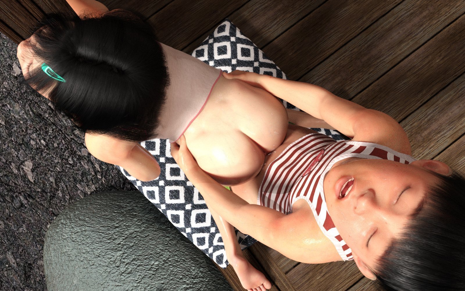 叔母さんと従妹第21章