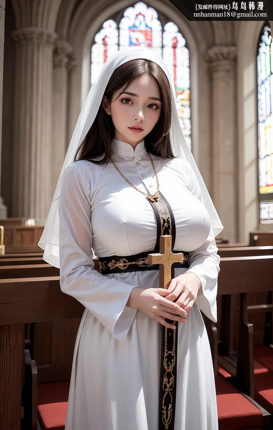 AI大神 FANBOX 14.5g合集FANBOX◆ 墨迹 [AI Generated]-韩式-修女