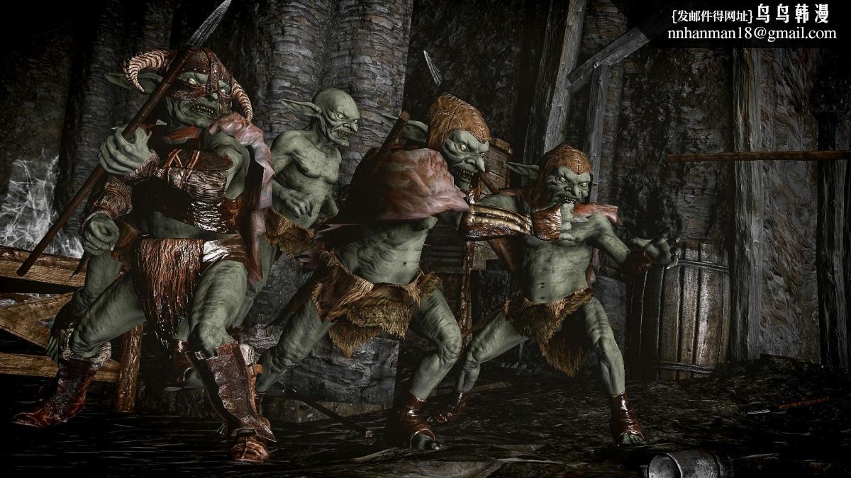 [3D]哥布林的逆袭01-03+哥布林的讨伐01-03+老滚支线X3哥布林的讨伐02