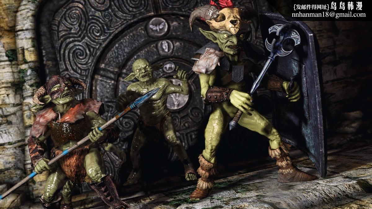 [3D]哥布林的逆袭01-03+哥布林的讨伐01-03+老滚支线X3老滚支线-黑荆棘的报酬