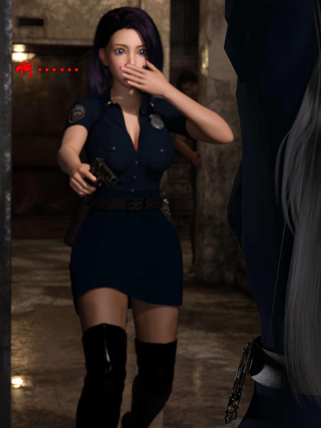 [3D]黑丝女警队第一部-模特绑架事件第1话