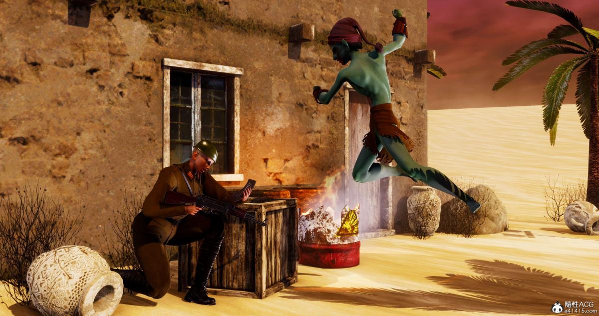 [3D]淫妖兽语第二季03-蛮族妖兽(1)