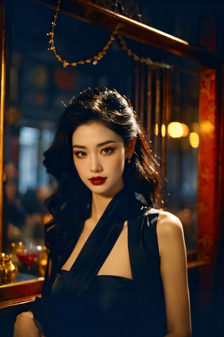 [AI绘画]极品身材_巨乳.黑丝第10话