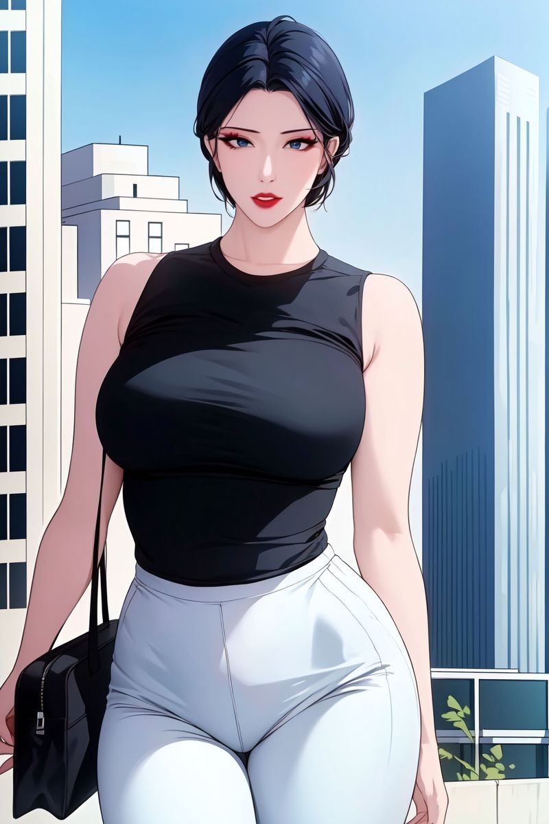 [AI绘画]美人母亲整合肉嫁高柳傢第01话