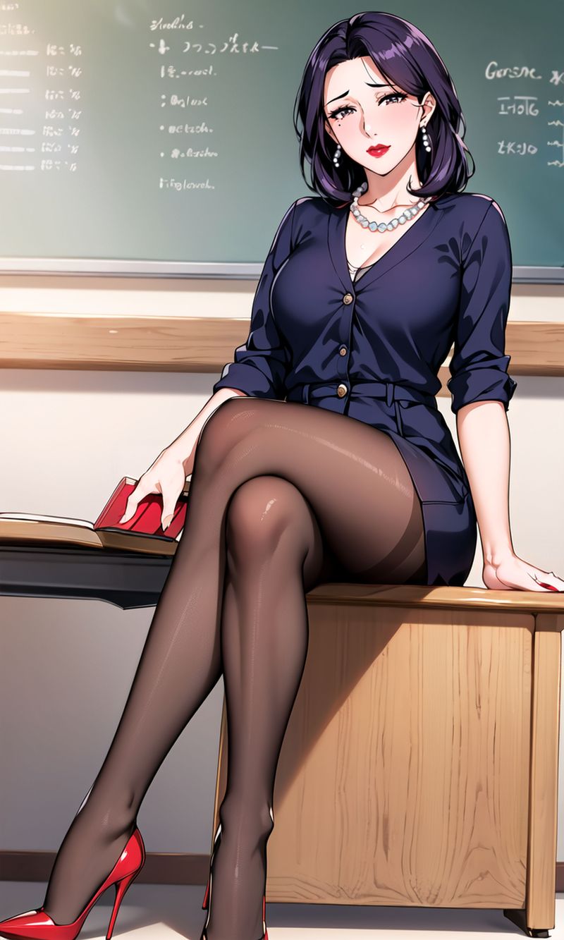 [AI绘画]美人母亲整合肉嫁高柳傢第04话