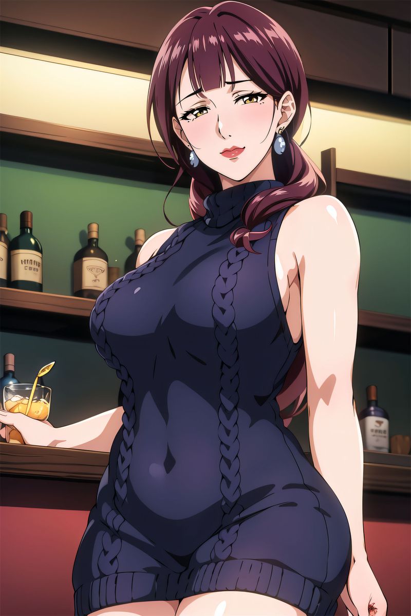 [AI绘画]美人母亲整合肉嫁高柳傢第05话