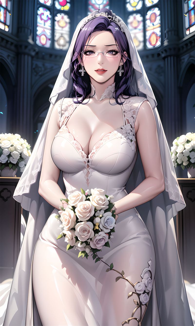 [AI绘画]美人母亲整合肉嫁高柳傢第07话