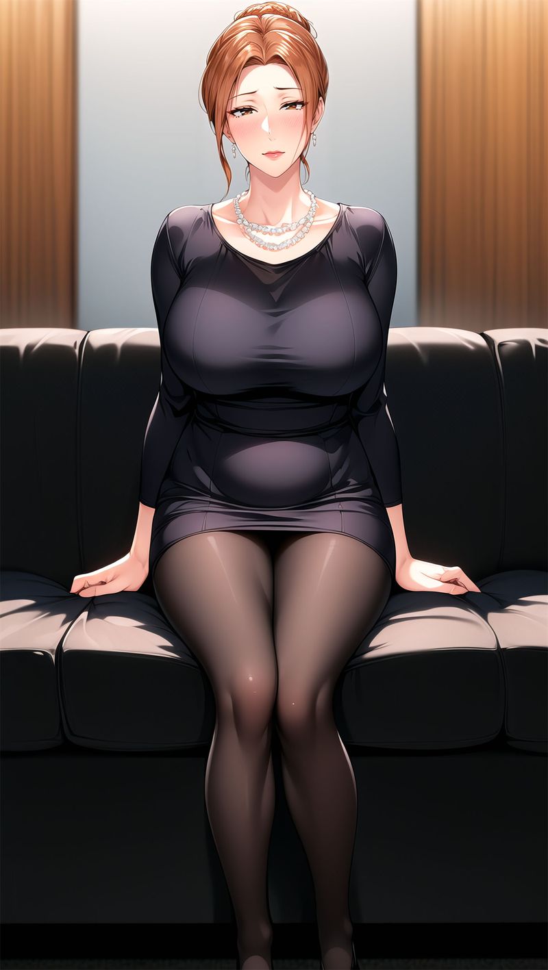 [AI绘画]美人母亲整合肉嫁高柳傢第07话