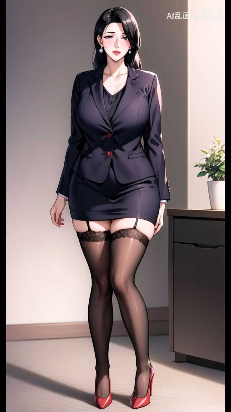 [AI绘画]美人母亲整合肉嫁高柳傢第08话