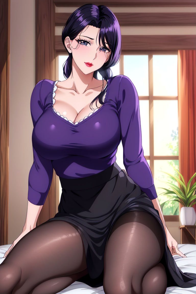 [AI绘画]美人母亲整合肉嫁高柳傢第09话