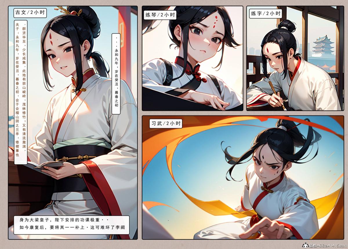 [AI漫画]册母为后01