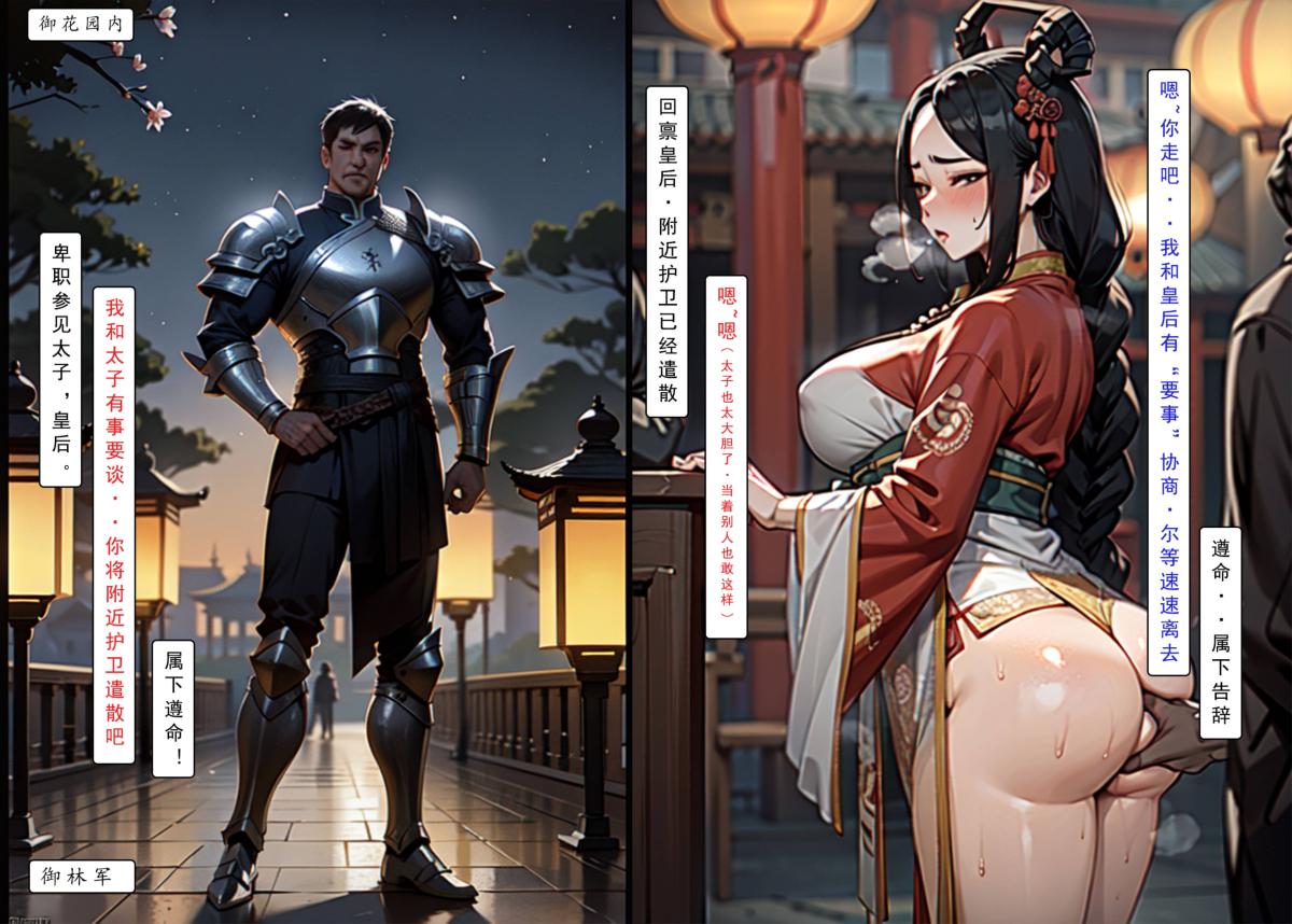 [AI漫画]册母为后01